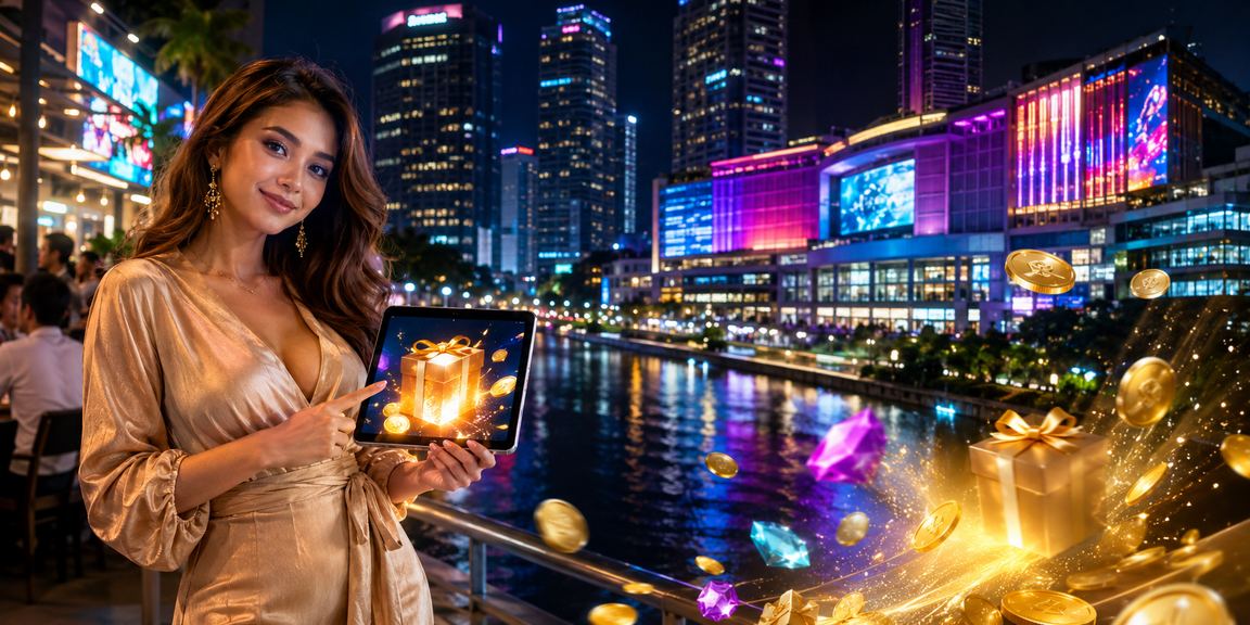 Pengguna Kuala Lumpur menikmati bonus rebat dan permainan dalam talian di platform rm100